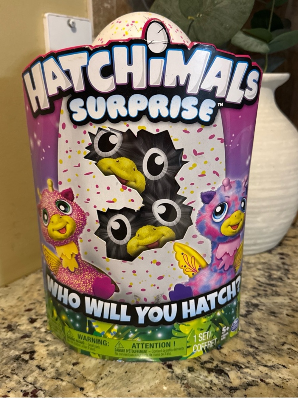 Hatchimals Surprise Egg Toy - Pink & Purple Packaging